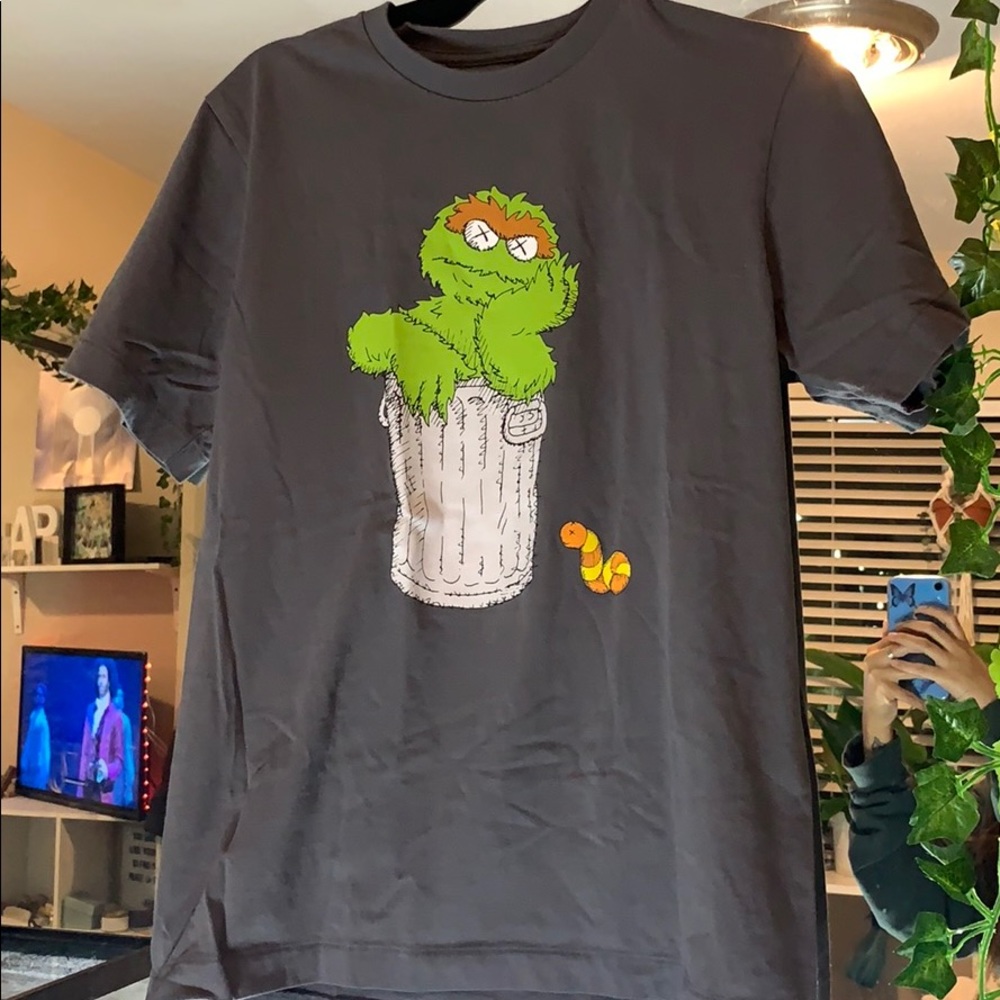 COPY - Uniqlo Kaws Oscar the Grouch T-Shirt